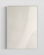 Obra de arte abstracto White Texture 3 óleo sobre lienzo Marte Gallery Llanogrande