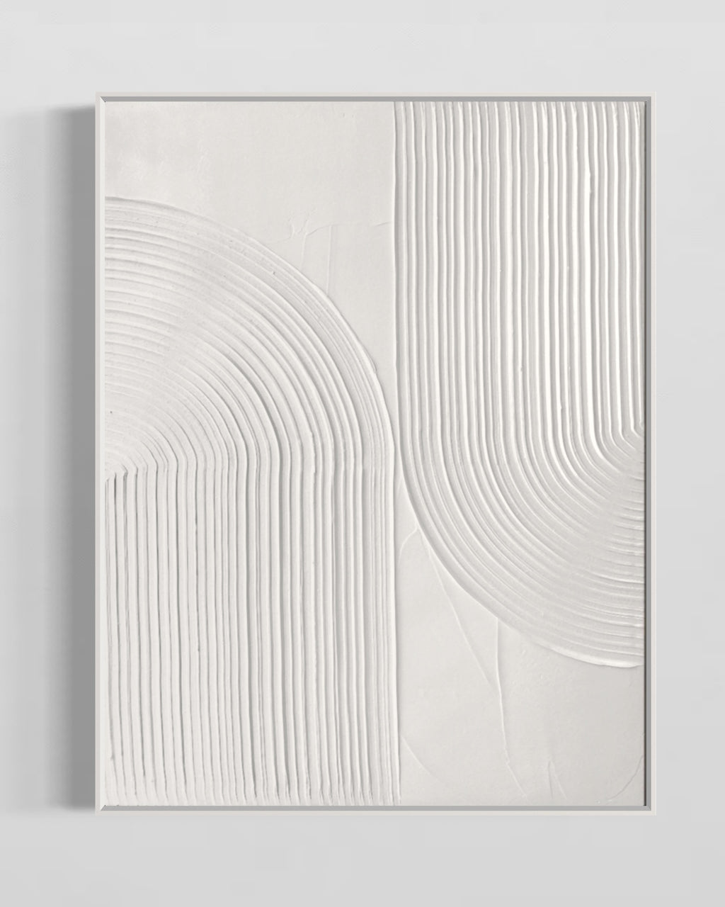 Obra de arte abstracto White Texture 8 óleo sobre lienzo Marte Gallery Llanogrande