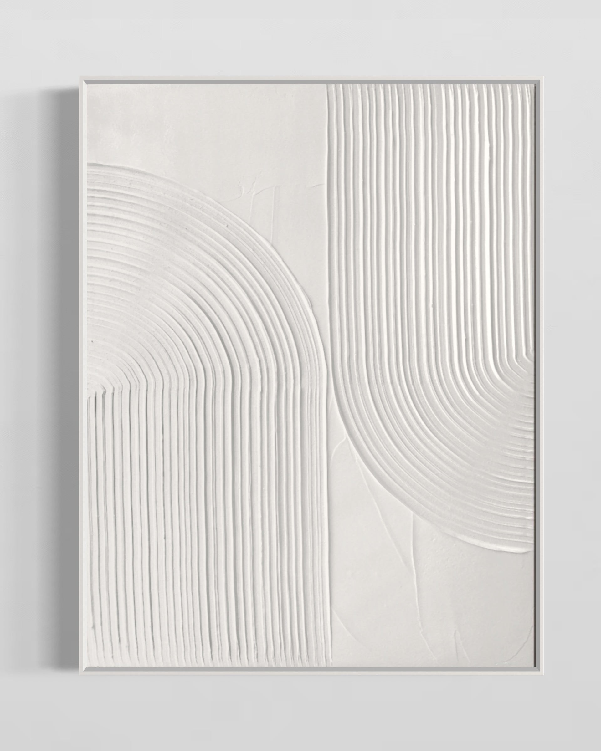 Obra de arte abstracto White Texture 8 óleo sobre lienzo Marte Gallery Llanogrande