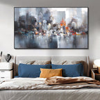 Obra de arte figurativo New York óleo sobre lienzo Marte Gallery Llanogrande