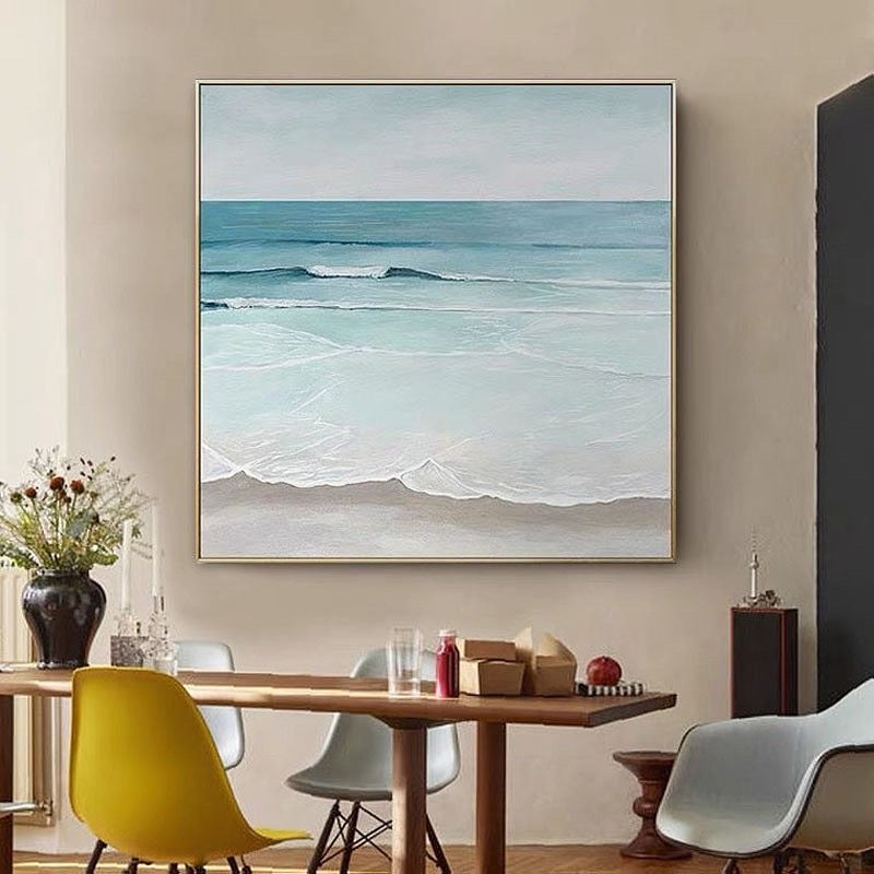 Obra de arte figurativo Pacific Ocean óleo sobre lienzo Marte Gallery Llanogrande