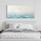 Obra de arte abstracto Peace Waves 2 óleo sobre lienzo Marte Gallery Llanogrande