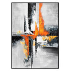 Obra de arte abstracto Lava óleo sobre lienzo Marte Gallery Llanogrande