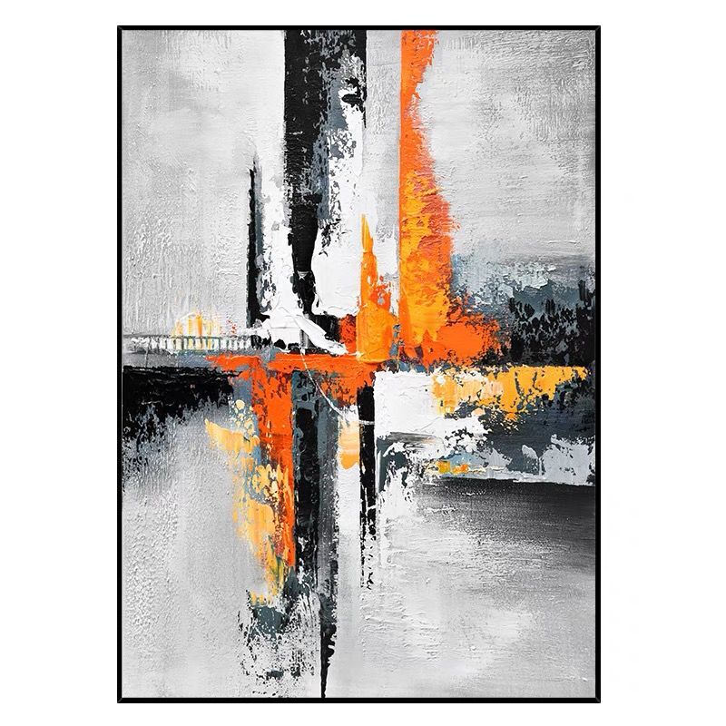 Obra de arte abstracto Lava óleo sobre lienzo Marte Gallery Llanogrande