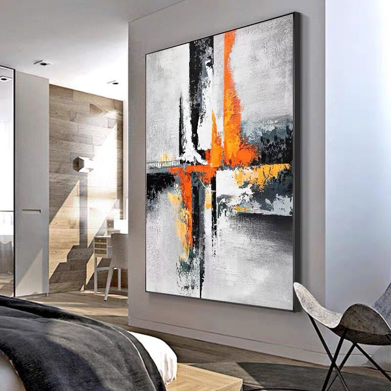 Obra de arte abstracto Lava óleo sobre lienzo Marte Gallery Llanogrande