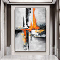 Obra de arte abstracto Lava óleo sobre lienzo Marte Gallery Llanogrande