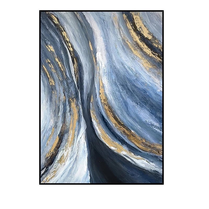 Obra de arte abstracto Rivers óleo sobre lienzo Marte Gallery Llanogrande