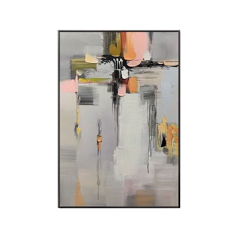 Obra de arte abstracto Sacro 1 óleo sobre lienzo Marte Gallery Llanogrande