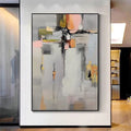 Obra de arte abstracto Sacro 1 óleo sobre lienzo Marte Gallery Llanogrande