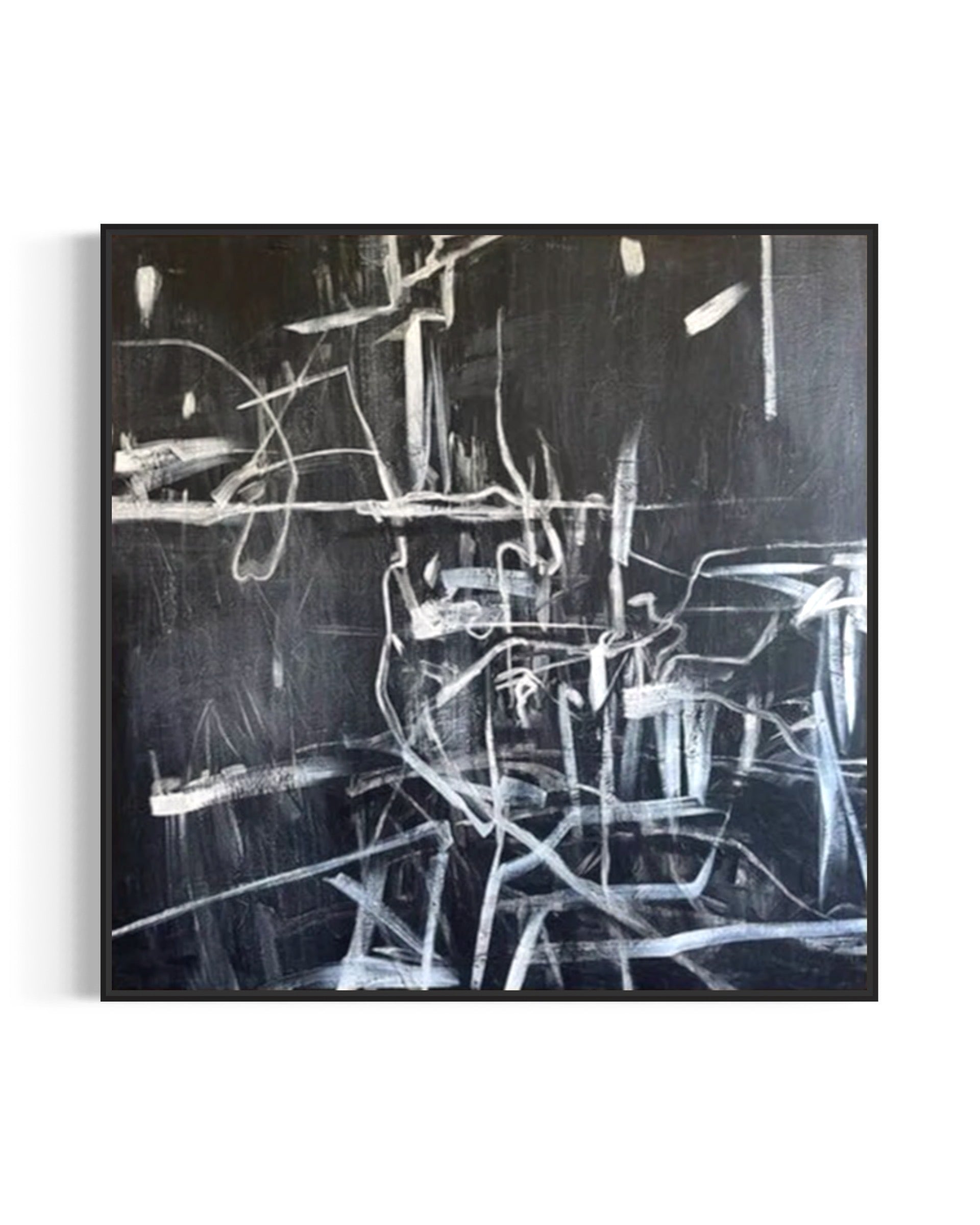 Obra de arte abstracto The Board óleo sobre lienzo Marte Gallery Llanogrande