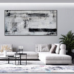 Obra de arte abstracto Wall óleo sobre lienzo Marte Gallery Llanogrande