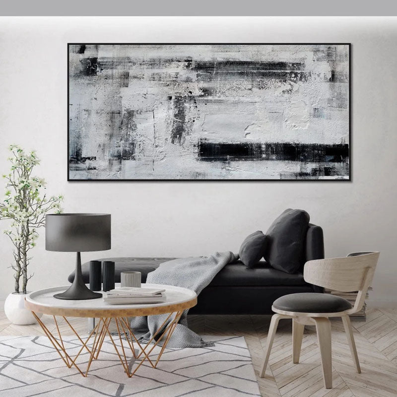 Obra de arte abstracto Wall óleo sobre lienzo Marte Gallery Llanogrande
