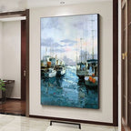 Obra de arte figurativo Home óleo sobre lienzo Marte Gallery Llanogrande