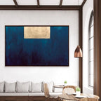 Obra de arte abstracto Meditation óleo sobre lienzo Marte Gallery Llanogrande