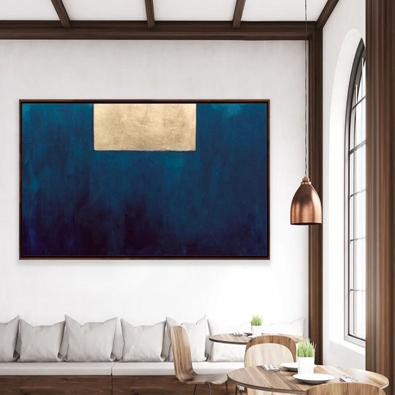 Obra de arte abstracto Meditation óleo sobre lienzo Marte Gallery Llanogrande